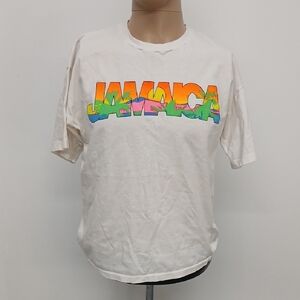 Vintage Single Stitch JAMAICA Travel Tee Shirt Size XL